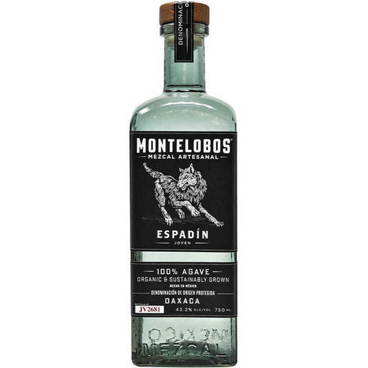 Montelobos Mezcal Artesanal Joven Espadin 86.4 - 750ML - Front
