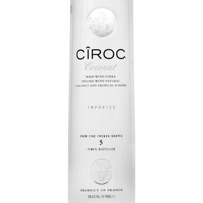 Ciroc Coconut Flavored Vodka 70 - 1.0L - Front Label