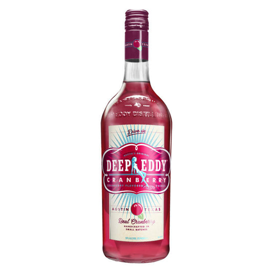 Deep Eddy Cranberry Flavored Vodka 70 - 1.0L - Front