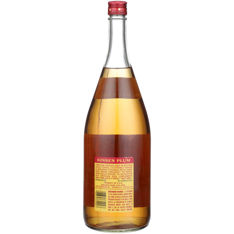 Kinsen Plum Wine - 1.5L - Back