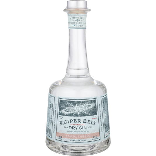 Kuiper Belt Dry Gin Atmospheric Small Batch 88 - 750ML - Front