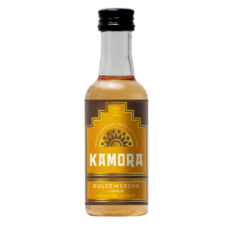 Kamora Cream Liqueur Dulce De Leche 34 - 50ML - Front