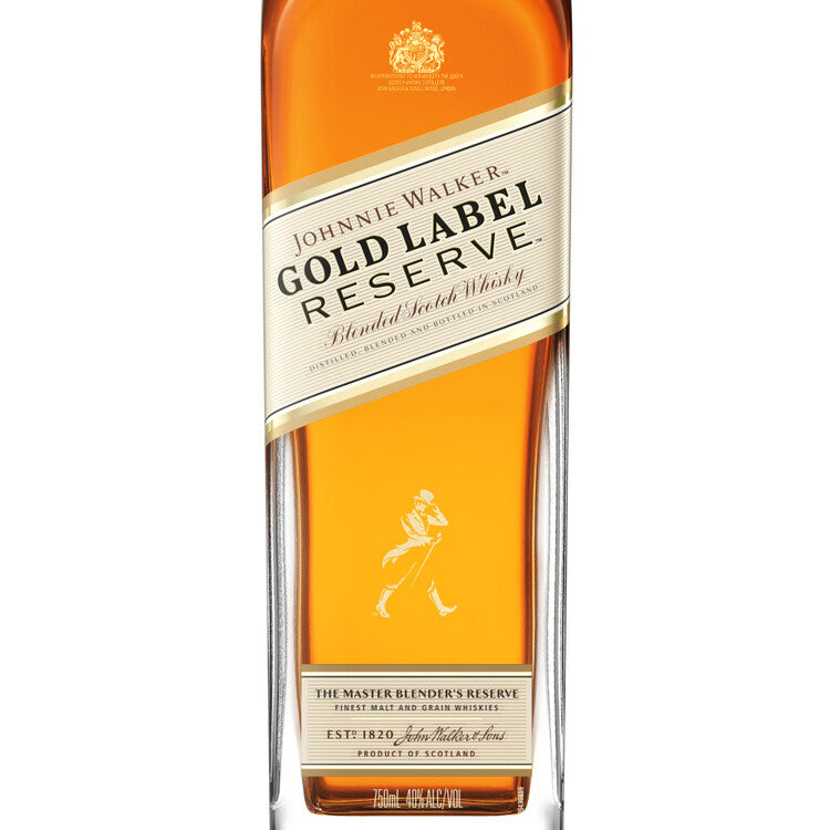 Johnnie Walker Blended Scotch Gold Label Reserve 80 - 750ML - Front Label