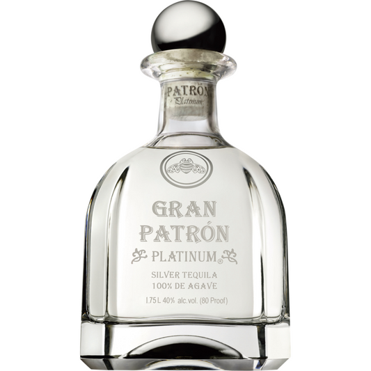 Gran Patron Tequila Gran Patron Platinum 80 - 1.75L - Front