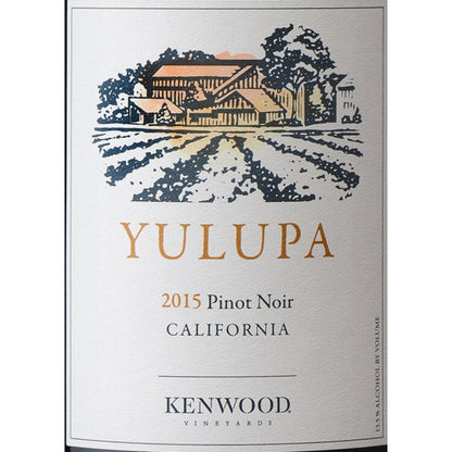 Kenwood Pinot Noir Yulupa California - 750ML - Front Label
