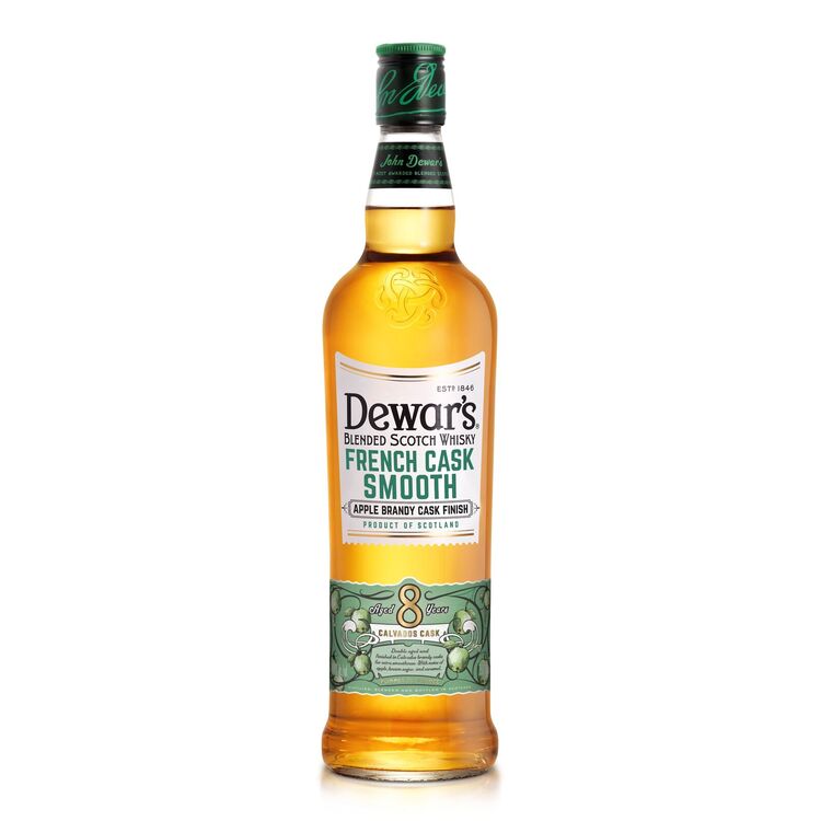 Dewar's Blended Scotch Whiskey French Cask Smooth Apple Brandy Cask Fi - 750ML - Front