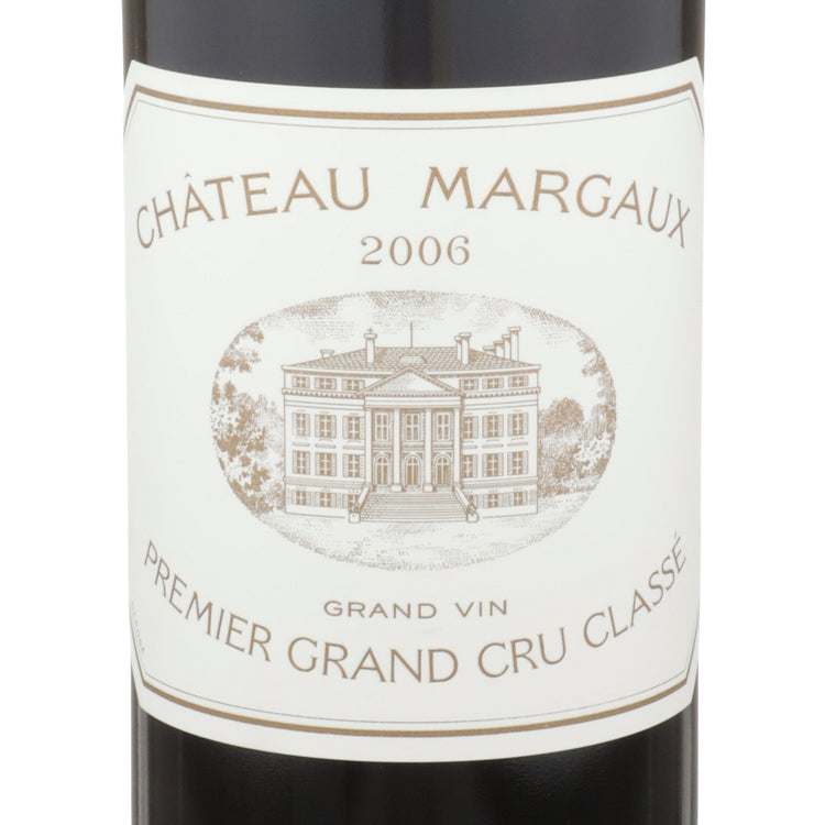 CHATEAU MARGAUX (JN) Chateau Margaux Margaux 2006 Wood Box - Front Label
