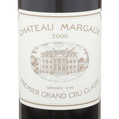 CHATEAU MARGAUX (JN) Chateau Margaux Margaux 2006 Wood Box - Front Label