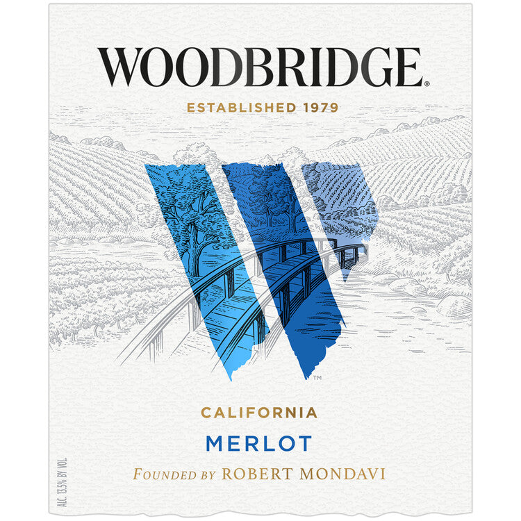 Woodbridge Merlot California - 1.5L - Front Label