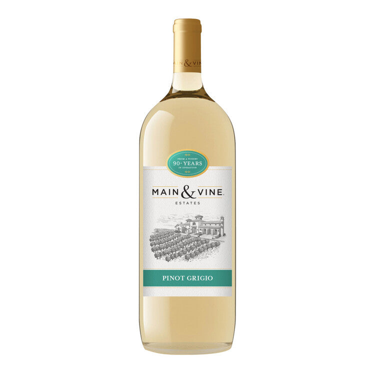 Beringer Main & Vine Pinot Grigio California - 1.5L - Front