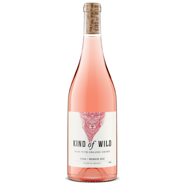Kind Of Wild Pays D'Herault Rose Syrah-Grenache 2022 - 750ML