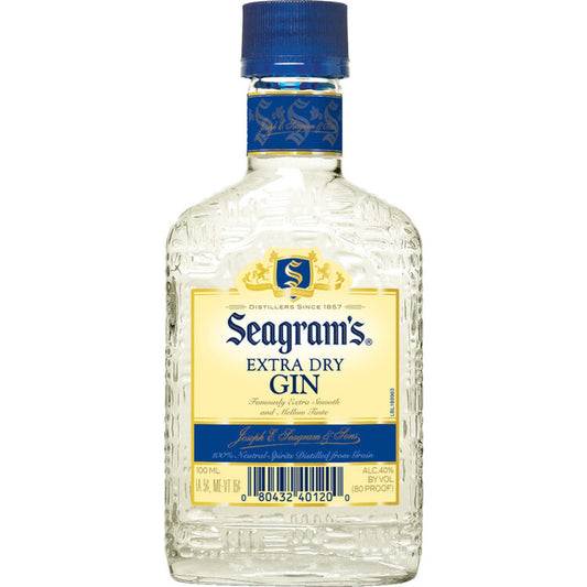 Seagram's Extra Dry Gin 80 - 100ML - Front