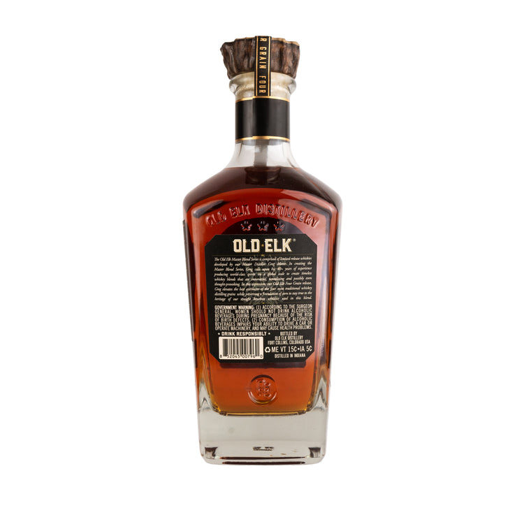 Old Elk Straight Bourbon Four Grain 2022 105.9 - 750ML - Back
