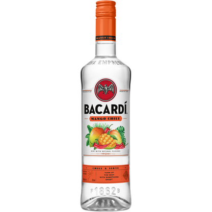 Bacardi Mango Chile Flavored Rum 70 W/ Tajin - 750ML - Front