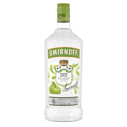 Smirnoff Apple Flavored Vodka Green Apple 60 - 1.75L
