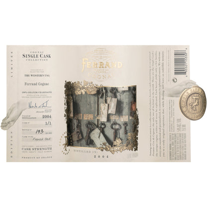 Ferrand Grande Champagne Cognac Single Cask Collection Cask Strength 1 - 750ML