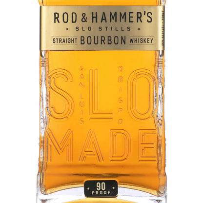 Rod & Hammer's Straight Bourbon Slo Stills 90 - 750ML - Front Label