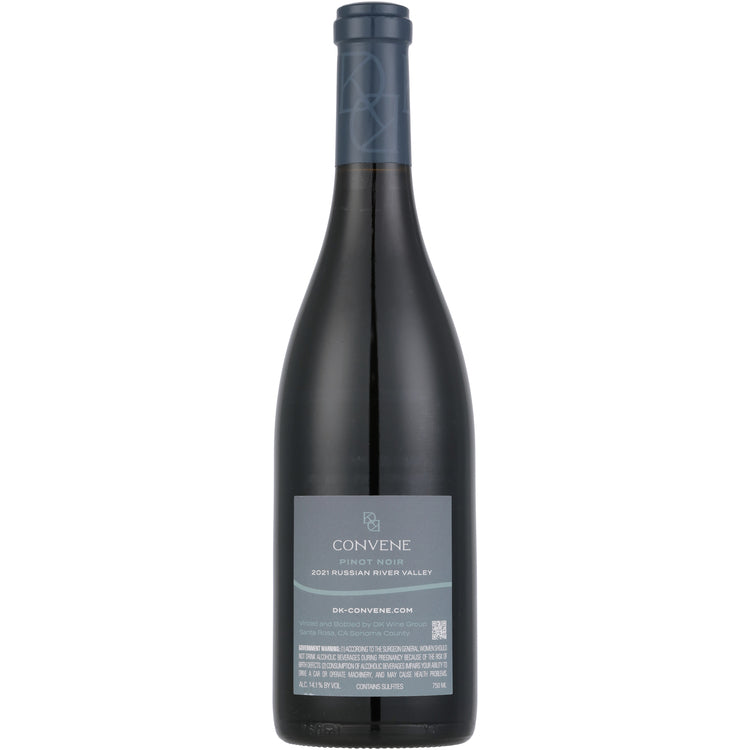 Convene Pinot Noir Russian River Valley 2022 - 750ML - Back