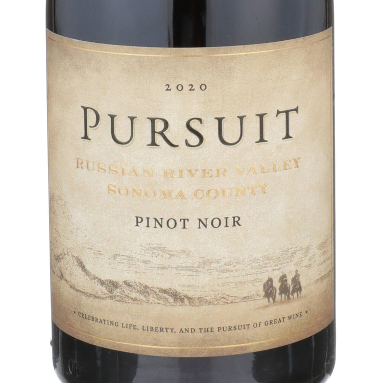 Pursuit Pinot Noir Russian River Valley 2020 - 750ML - Front Label