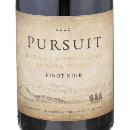 Pursuit Pinot Noir Russian River Valley 2020 - 750ML - Front Label