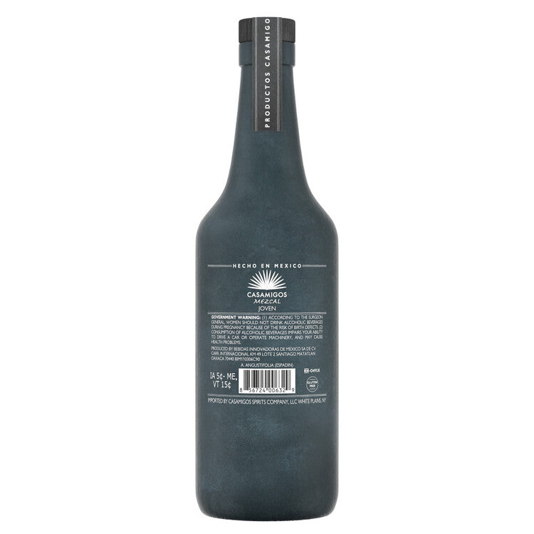 Casamigos Mezcal Joven 80 - 750ML - Back