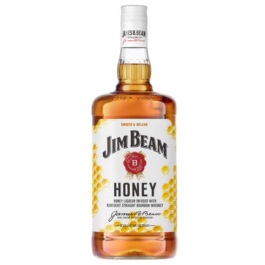 Jim Beam Honey Flavored Whiskey 65 - 1.75L - Front
