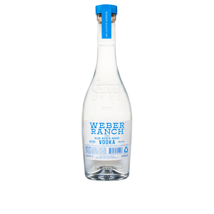 Weber Ranch 1902 Vodka 80 - 750ML - Back