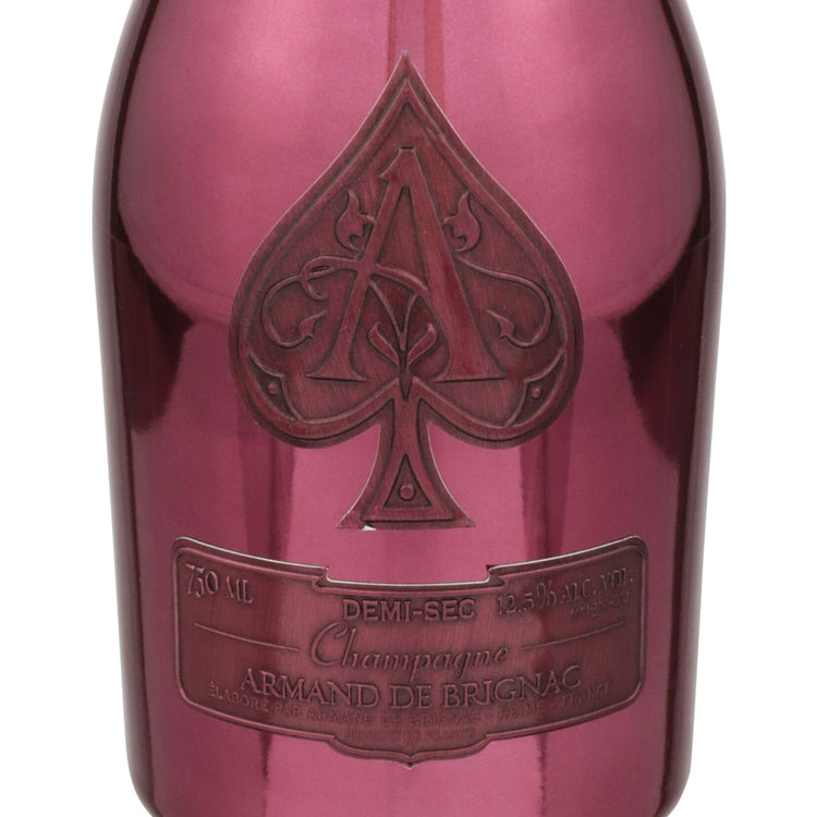 Armand De Brignac Champagne Brut Demi Sec W/ Wooden Gift Box - 750ML