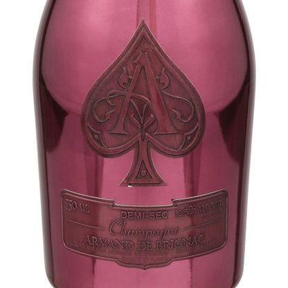 Armand De Brignac Champagne Brut Demi Sec W/ Wooden Gift Box - 750ML