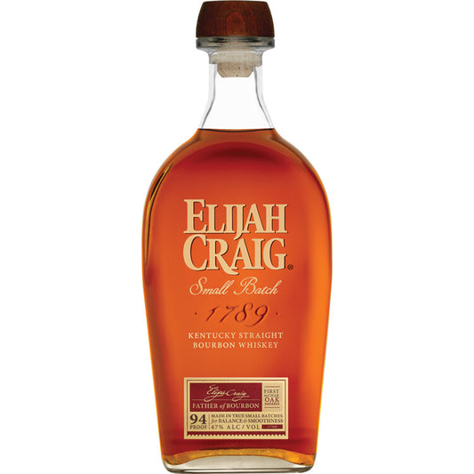 Elijah Craig Straight Bourbon Small Batch 94 - 750ML - Front