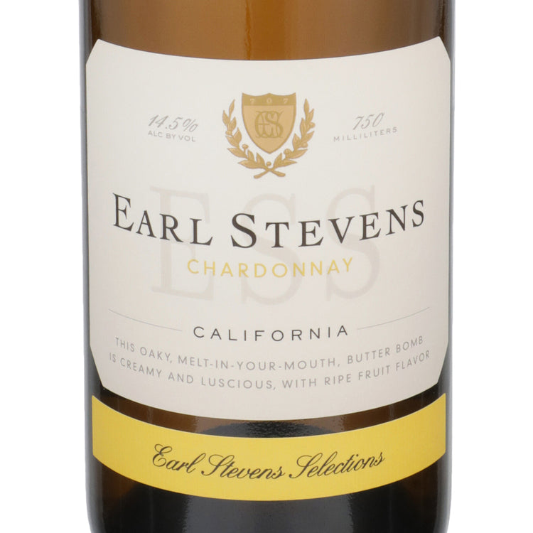 Earl Stevens Chardonnay California - 750ML - Front Label