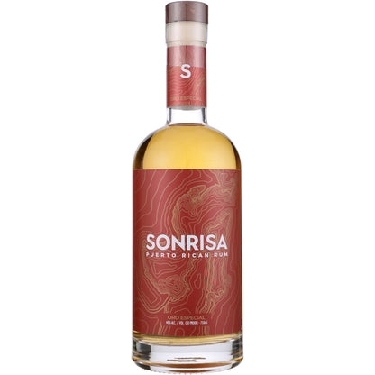 Sonrisa Gold Rum Oro Especial 80 - 750ML - Front