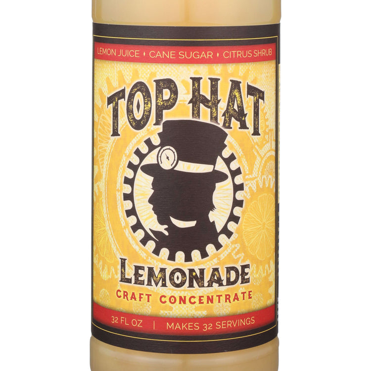 Top Hat Lemonade Concentrate - 32 Z - Front Label