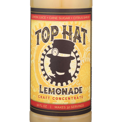 Top Hat Lemonade Concentrate - 32 Z - Front Label