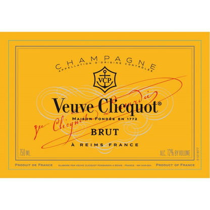 Veuve Clicquot Champagne Brut - 1.5L - Front Label