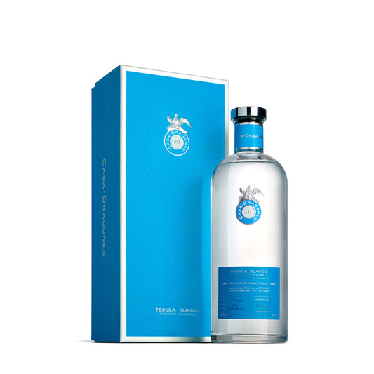Casa Dragones Tequila Blanco 80 W/ Box - 750ML - Front