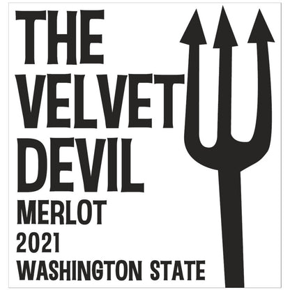 Charles Smith Wines Merlot The Velvet Devil Washington - 750ML