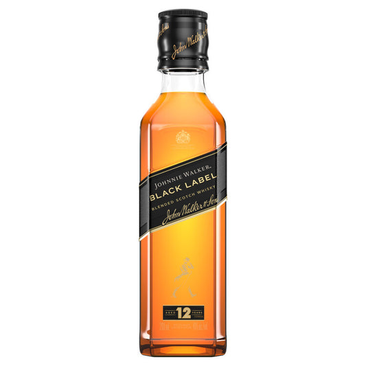Johnnie Walker Blended Scotch Black Label 12 Yr 80 - 200ML - Front