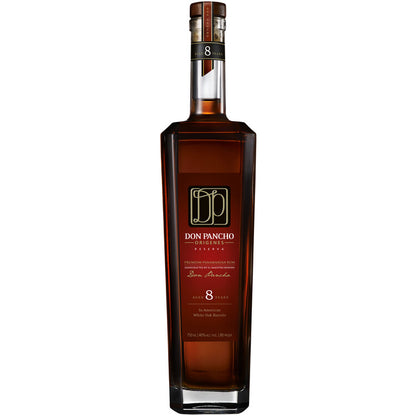 Don Pancho Aged Rum Reserva 8 Yr 80 - 750ML - Front