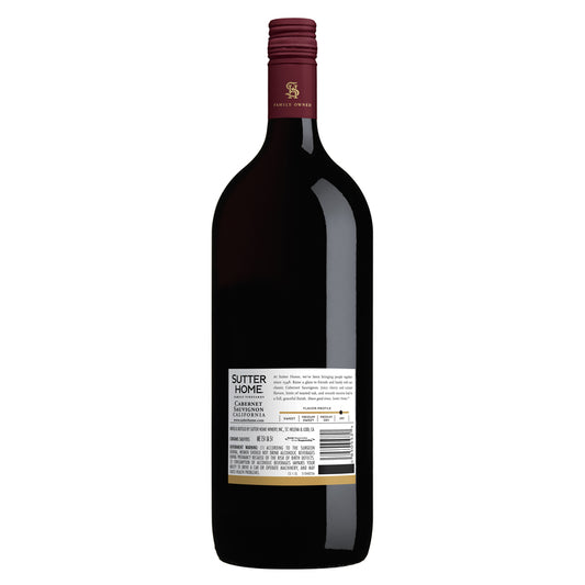 Sutter Home Cabernet Sauvignon California - 1.5L - Back