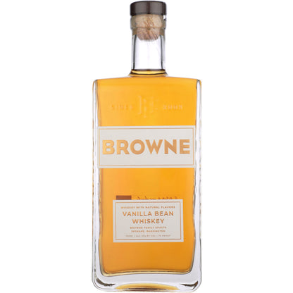 Browne Family Spirits Vanilla Bean Flavored Whiskey 70 - 750ML - Front