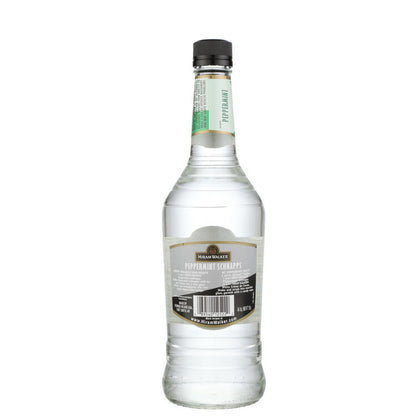 Hiram Walker Peppermint Schnapps 60 - 750ML - Back