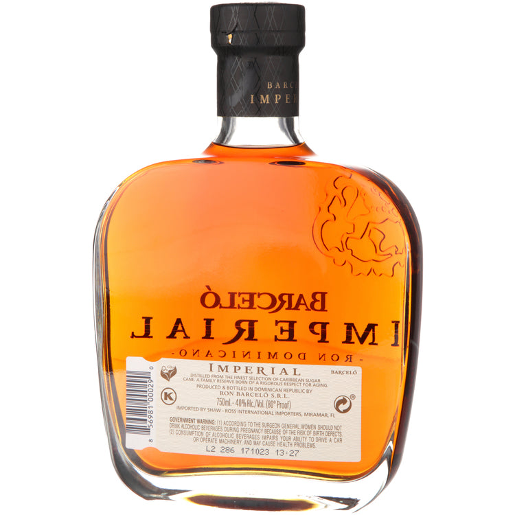 Ron Barcelo Gold Rum Imperial 80 - 750ML