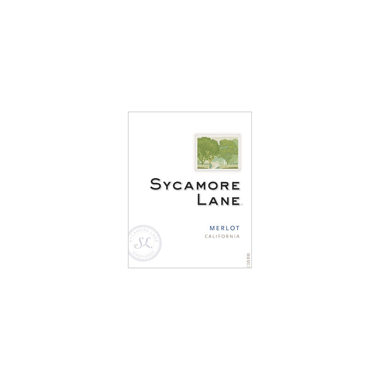 Sycamore Lane Merlot California - 750ML - Front Label