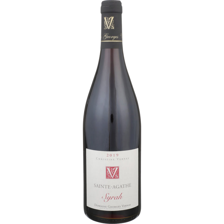 Georges Vernay Syrah Sainte-Agathe Collines Rhodaniennes 2019 - 750ML - Front