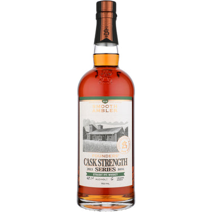 Smooth Ambler Straight Rye Whiskey Founders Cask Strength Series 124.2 - 750ML