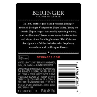 Beringer Founders' Estate Cabernet Sauvignon California - 1.5L