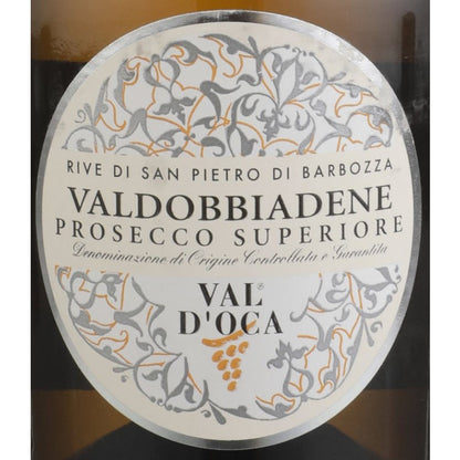 Val D'Oca Valdobbiadene Prosecco Superiore Brut Rive Di San Pietro Di - 750ML - Front Label