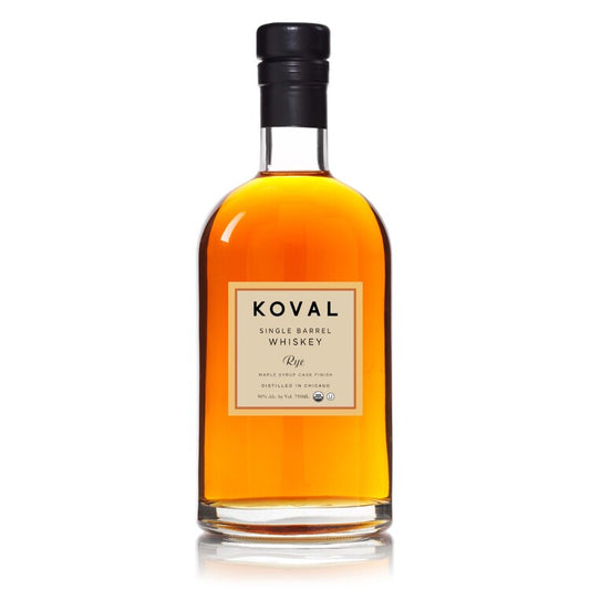 Koval Rye Whiskey Single Barrel Maple Syrup Cask Finish 100 - 750ML