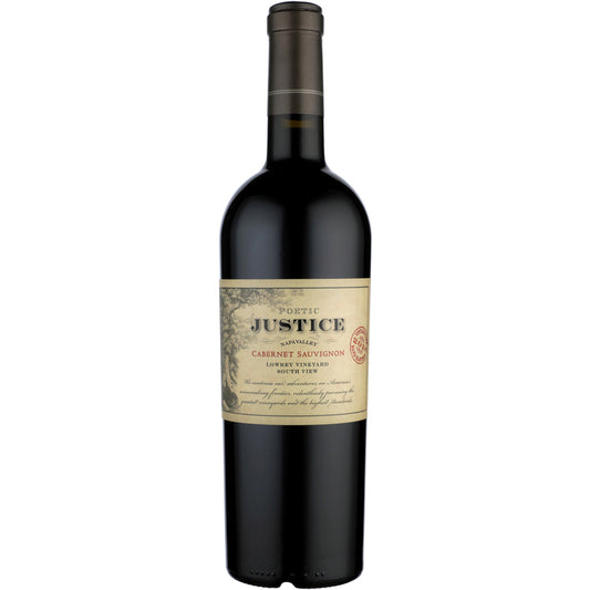 Justice Cabernet Sauvignon Poetic South View Lowrey Vineyard Napa Vall - 750ML - Front
